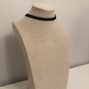 Black Lace Detail Choker